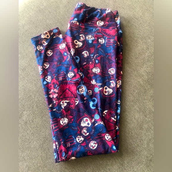 Rare Nesting dolls print - Lularoe OS leggings - Picture 1 of 1